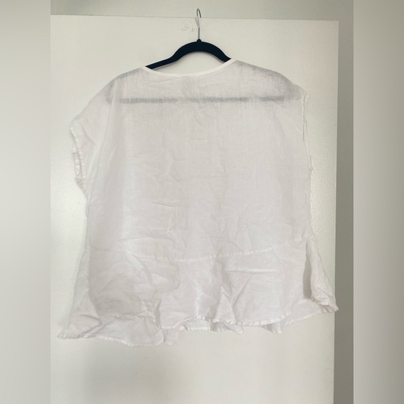 🛍️100 percent Linen top - Picture 3 of 4